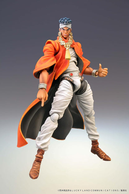 Super Action Statue JoJo's Bizarre Adventure Part 3 Mohamed Avdur, Approx. 5.9 inches (150 mm), PVC, ABS & Nylon, Painted Action Figure