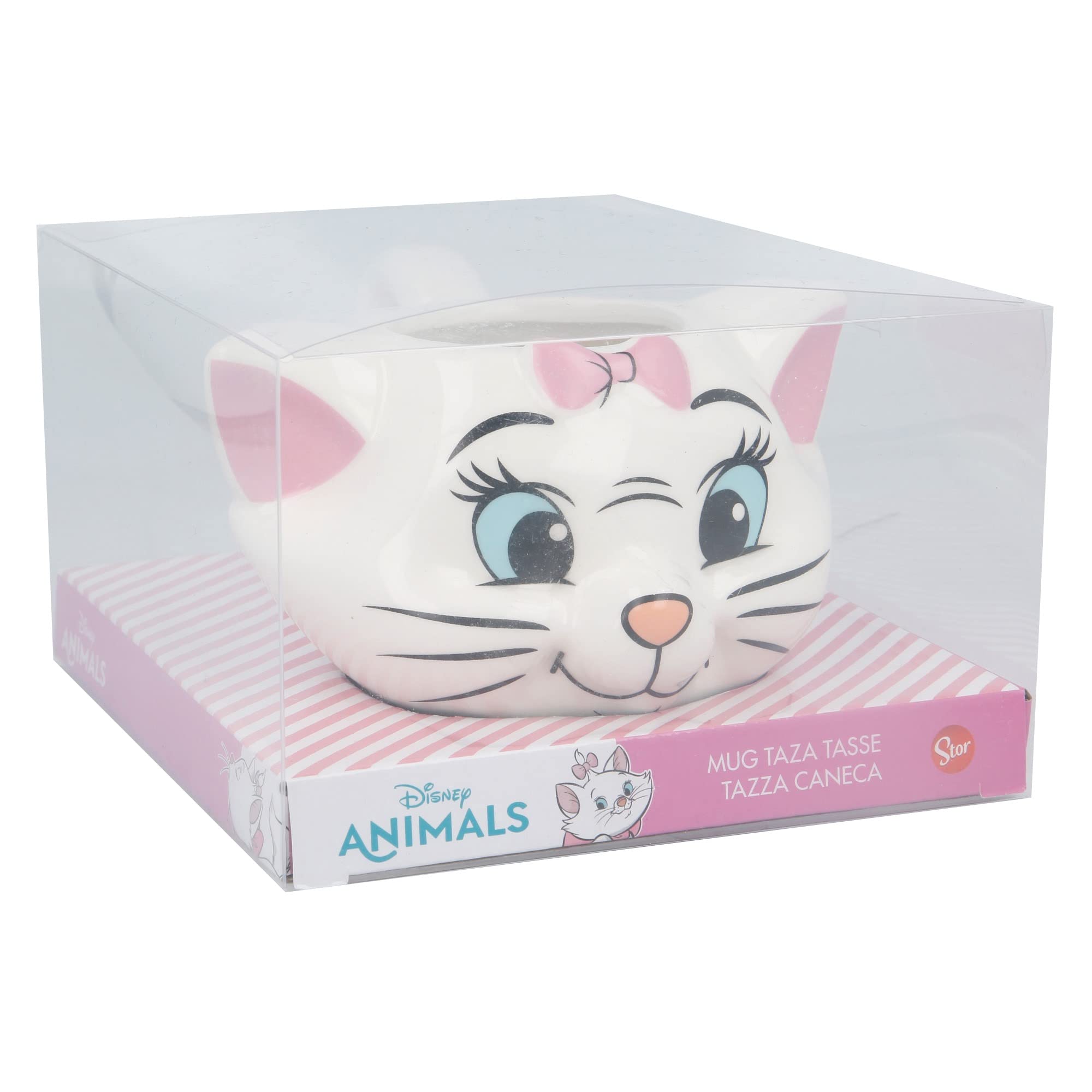 Stor Marie 8412497446766 3D Ceramic Mug in Transparent Gift Box