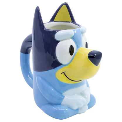 Bluey 190ml 3D Shaped Ceramic Mug in Gift Box