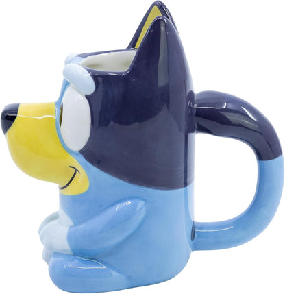 Bluey 190ml 3D Shaped Ceramic Mug in Gift Box