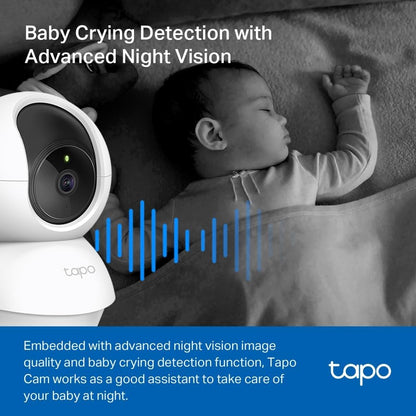 Pan/Tilt Home Security Wi-Fi Camera