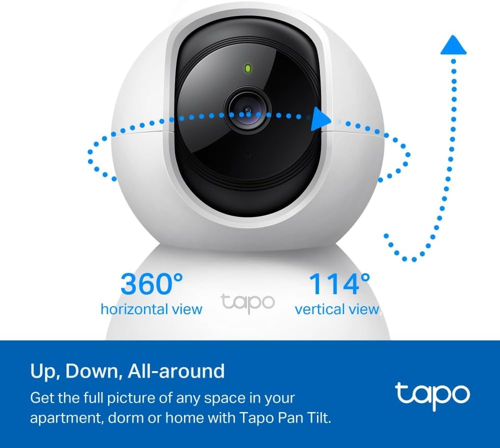 Pan/Tilt Home Security Wi-Fi Camera