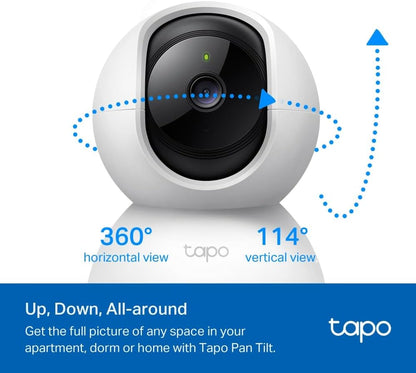Pan/Tilt Home Security Wi-Fi Camera