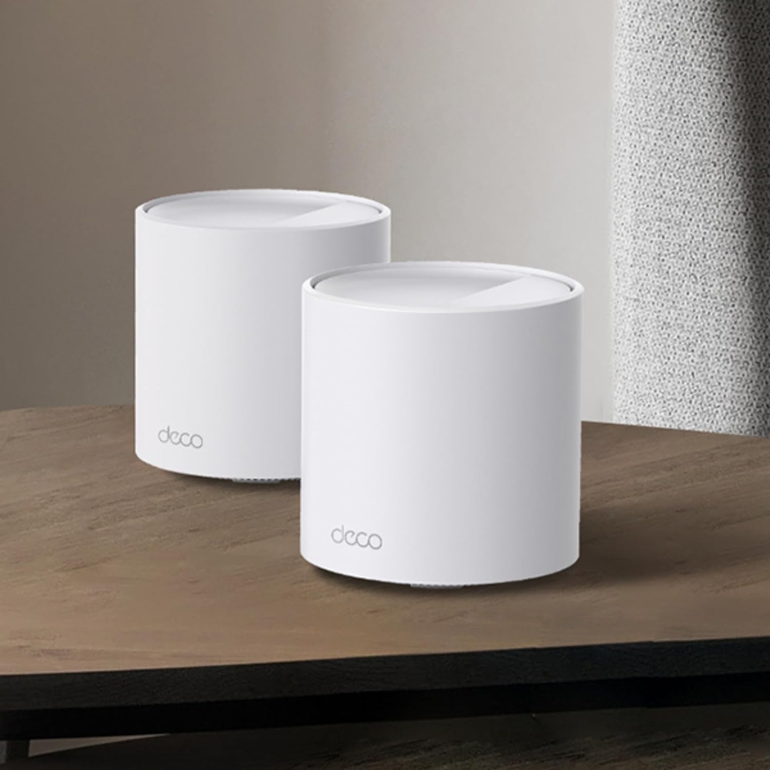 TP-Link Deco X10 AX1500 Whole Home Dual-Band Mesh Wi-Fi 6 System, AI-Driven, Coverage up to 3900ft²,Connect up to 120 devices,Idea for Gaming&4K, Easy Setup, Works with Alexa and Google home,Pack of 2