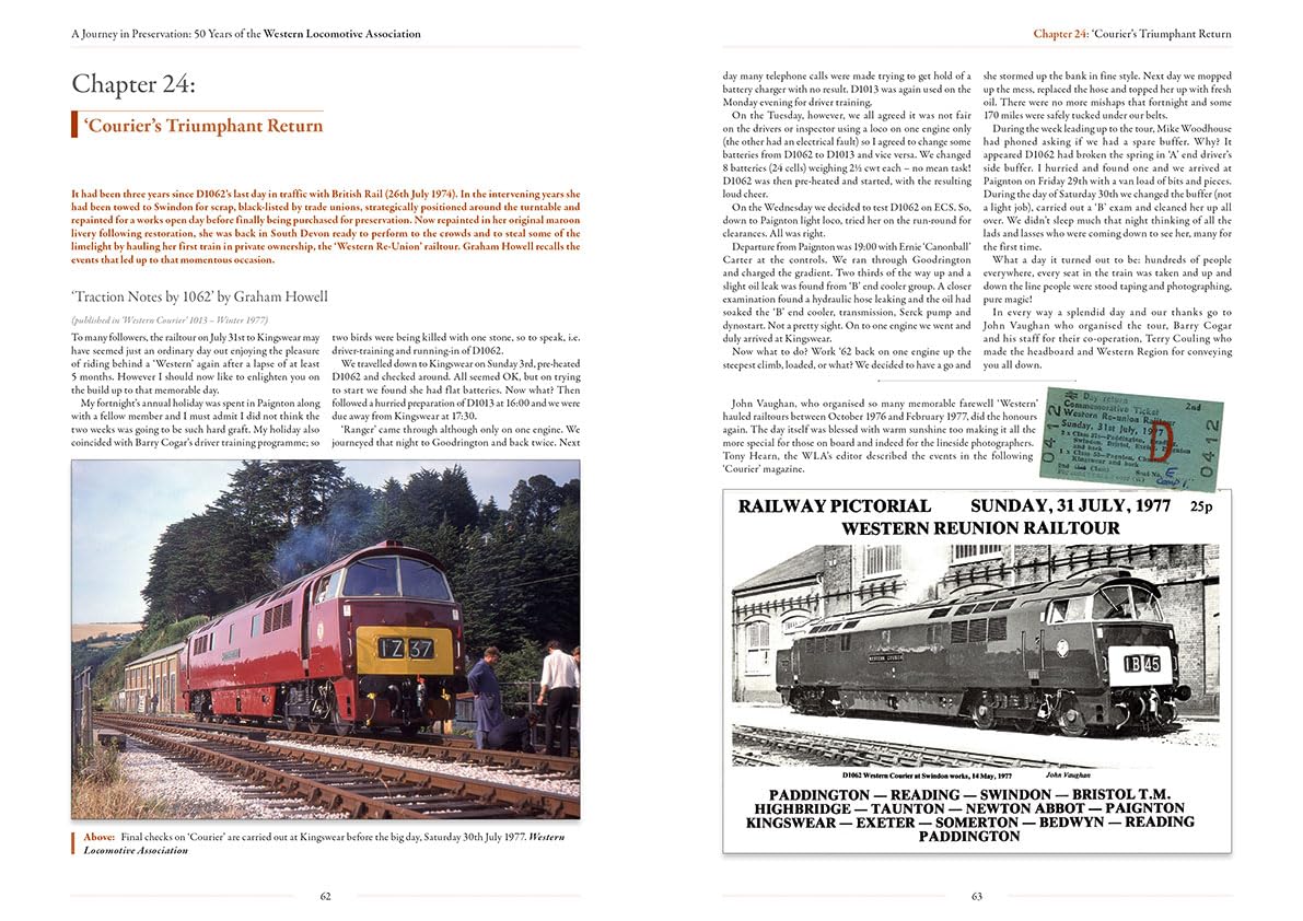 A Journey in Preservation: 50 Years of the Western Locomotive Association