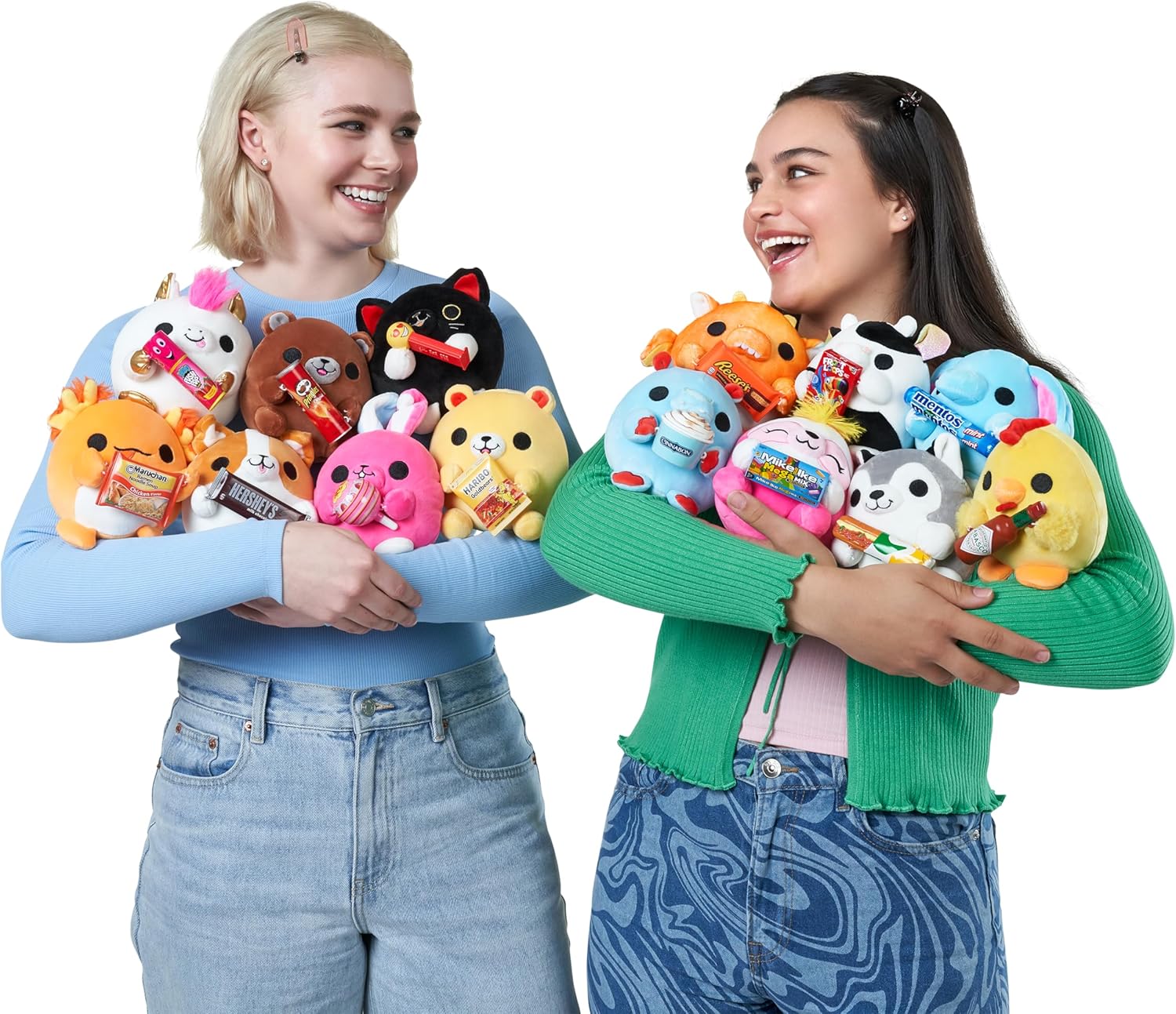 Snackles Small Sized 14 cm by ZURU Cuddly Squishy Comfort Plush with License Snack Brand Accessory (Random Assortment) Series 1 Wave 2