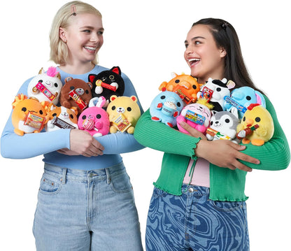 Snackles Small Sized 14 cm by ZURU Cuddly Squishy Comfort Plush with License Snack Brand Accessory (Random Assortment) Series 1 Wave 2