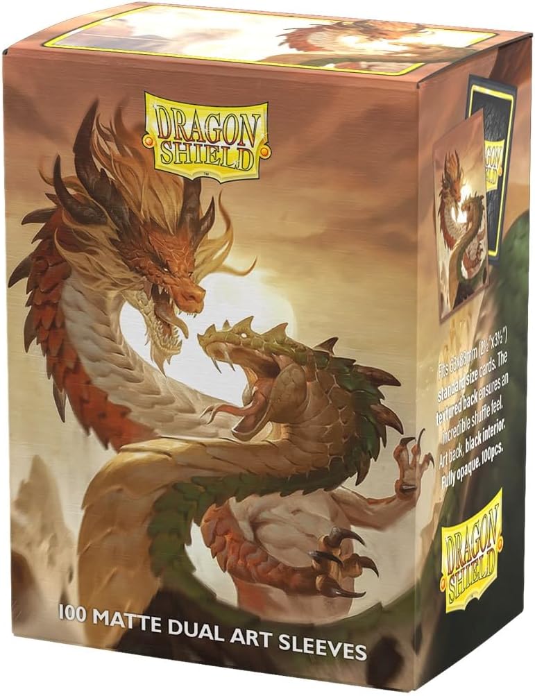 Arcane Tinmen ApS ART12126 Dragon Shield: Matte Dual Art - Year of The Wood Snake 2025