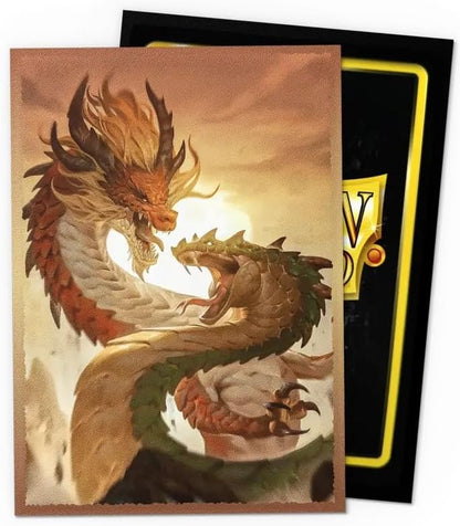 Arcane Tinmen ApS ART12616 Dragon Shield: Japanese Matte Dual Art - Year fo The Wood Snake 2025 (60