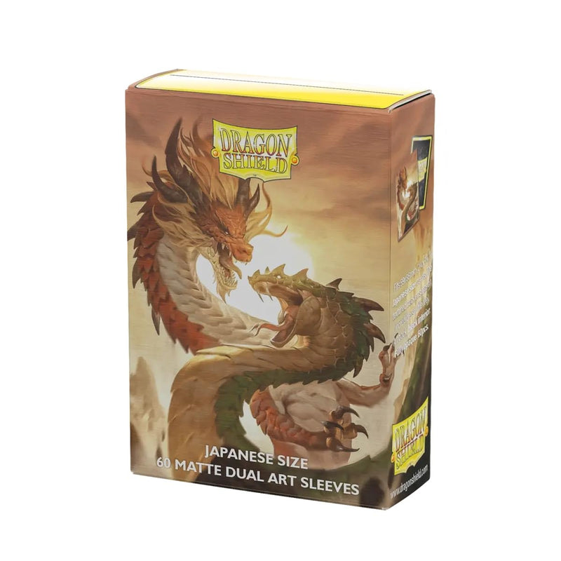 Arcane Tinmen ApS ART12616 Dragon Shield: Japanese Matte Dual Art - Year fo The Wood Snake 2025 (60