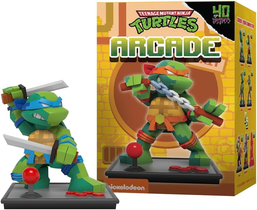 Mighty Jaxx Arcade: Teenage Mutant Ninja Turtles | Sealed Tray of 6 - Contains No Duplicates | Blind Box Toy Collectible Figurines