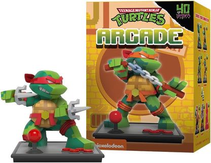 Mighty Jaxx Arcade: Teenage Mutant Ninja Turtles | Sealed Tray of 6 - Contains No Duplicates | Blind Box Toy Collectible Figurines