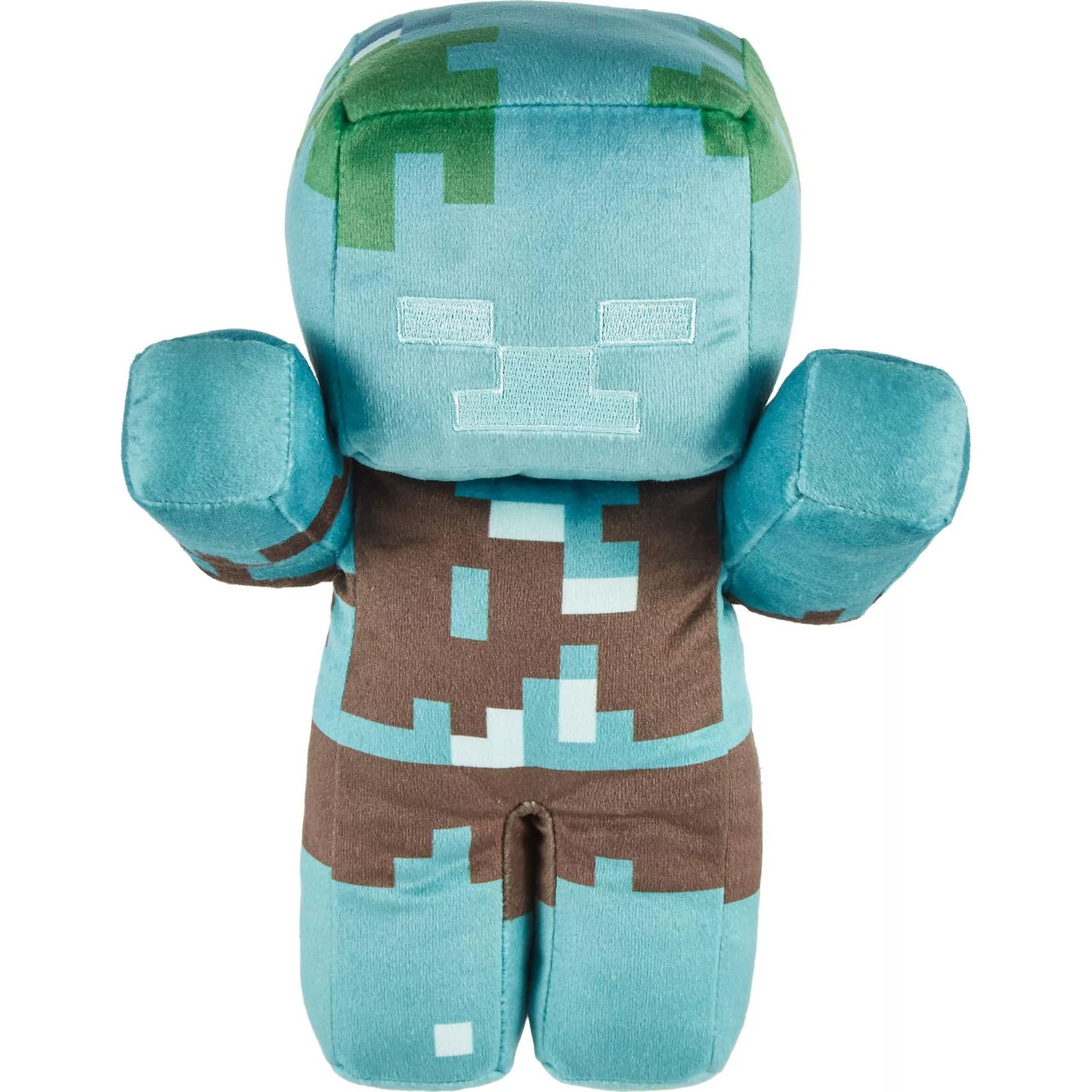 Minecraft 8" Drowned Zombie Plush