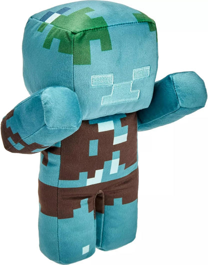 Minecraft 8" Drowned Zombie Plush
