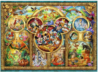 Puzzel 500 stukjes disney familie