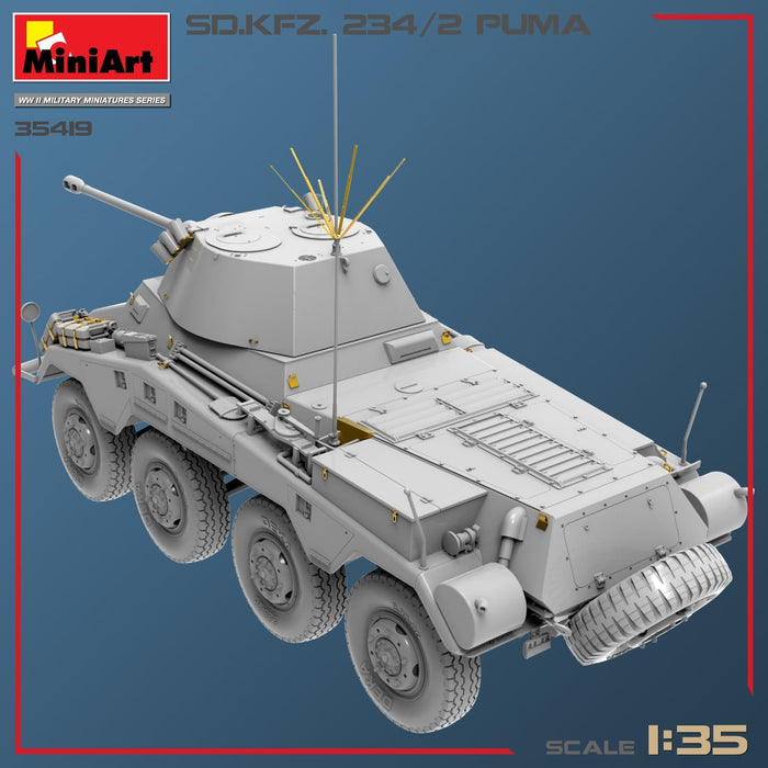 Miniart - sd.kfz.234/2 puma 1/35 - miniart 35419