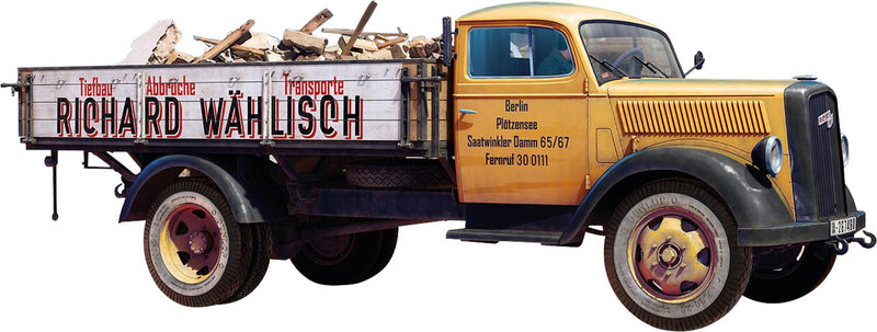 MiniArt 38079 1:35 3t Cargo Truck 3,6-36S Pitschenw. - Replica fedele all'originale, modellismo, kit di costruzione in plastica, artigianato, hobby, incollaggio, modello, assemblaggio, non verniciato