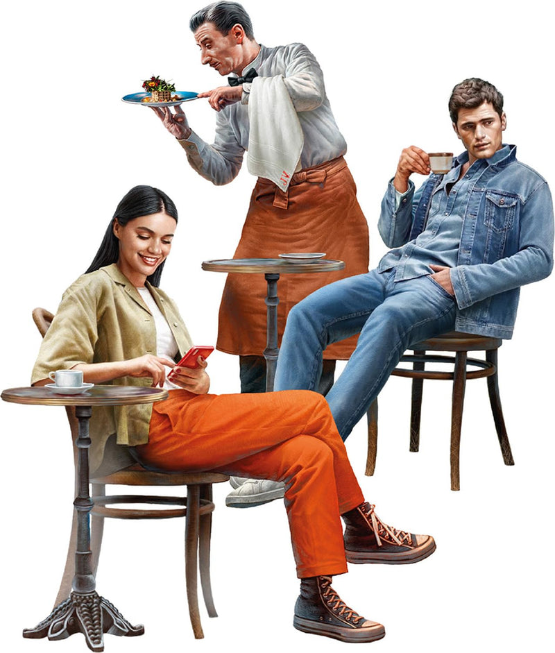 MiniArt - 1/35 Modern Cafe Visitors Set 1