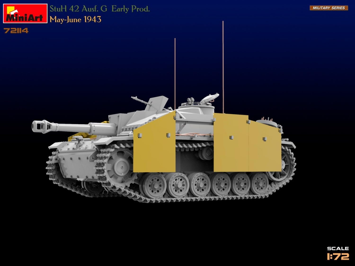 Miniart - stuh 42 ausf. g 1/72 - miniart 72114