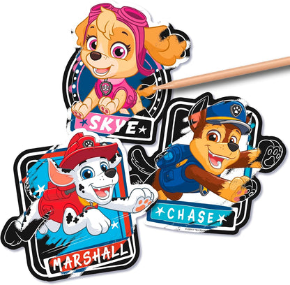Paw Patrol, adesivi Scratch Art, dai 3 anni in su