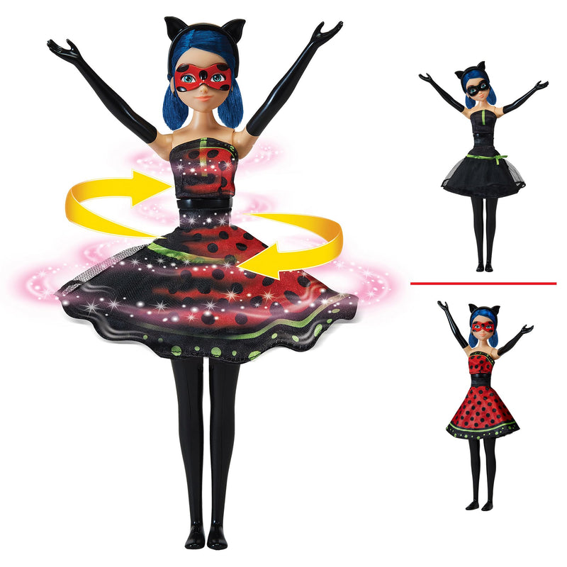 Miraculous Hero Switch Ladybug 10.5" Fashion Doll by Playmates Toys