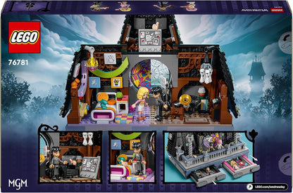 LEGO Wednesday Addams Figure Set, Collectible Building Toy for Kids, Includes 2 Faces & Outfits, plus Classic Character Thing for Creative Role Play, Birthday Gift for Girls and Boys 76780