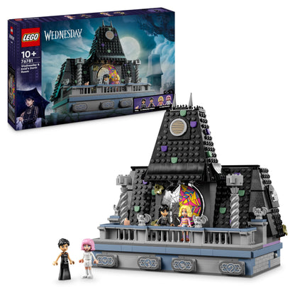 LEGO Wednesday Addams Figure Set, Collectible Building Toy for Kids, Includes 2 Faces & Outfits, plus Classic Character Thing for Creative Role Play, Birthday Gift for Girls and Boys 76780