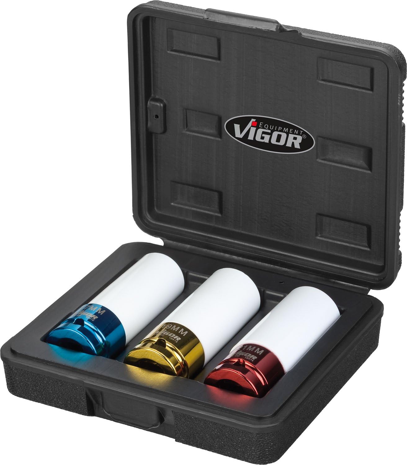 Vigor V2522 Kracht-Dopsleutelinzetset 1/2 (12.5 Mm) 3-Delig
