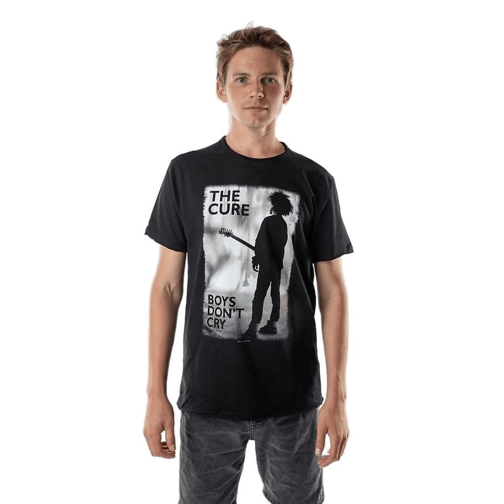 T-Shirt # S Black Unisex # Boys Don`T Cry Black & White