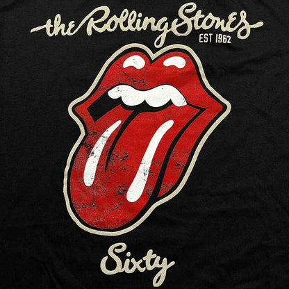 T-Shirt # Small Unisex Black # Sixty Plastered Tongue