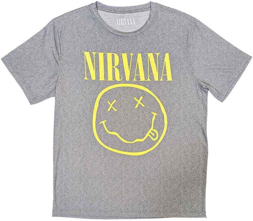 Pyjamas # Medium Unisex Grey # Yellow Smile