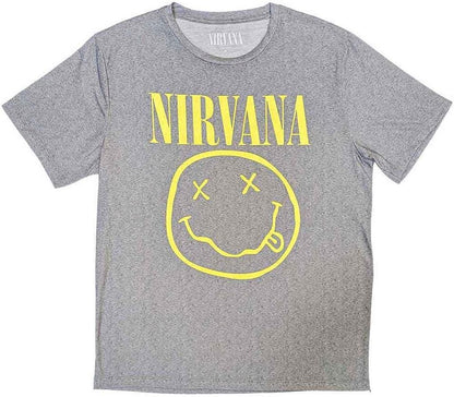 Pyjamas # Large Unisex Grey # Yellow Smile