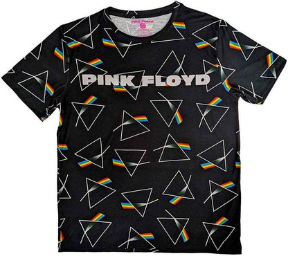 Pyjamas # Large Unisex Black # Prism Repeat