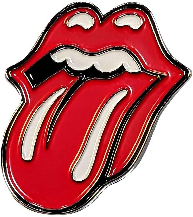 The Rolling Stones Classic Tongue Large Pin Badge Size One Size