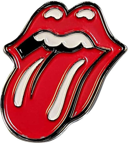 The Rolling Stones Classic Tongue Large Pin Badge Size One Size