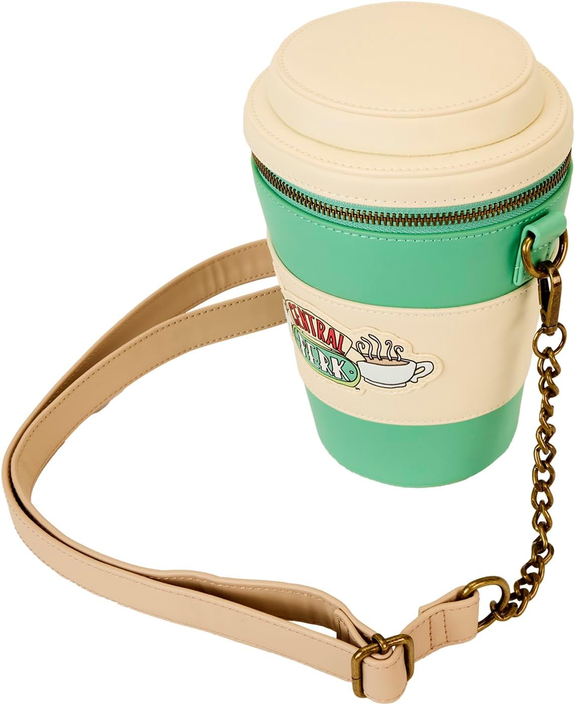 Loungefly Friends Central Perk to-Go Coffee Cup Figural Scented Crossbody Bag