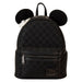 Loungefly Mickey Mouse Checkered Texture Mini Backpack
