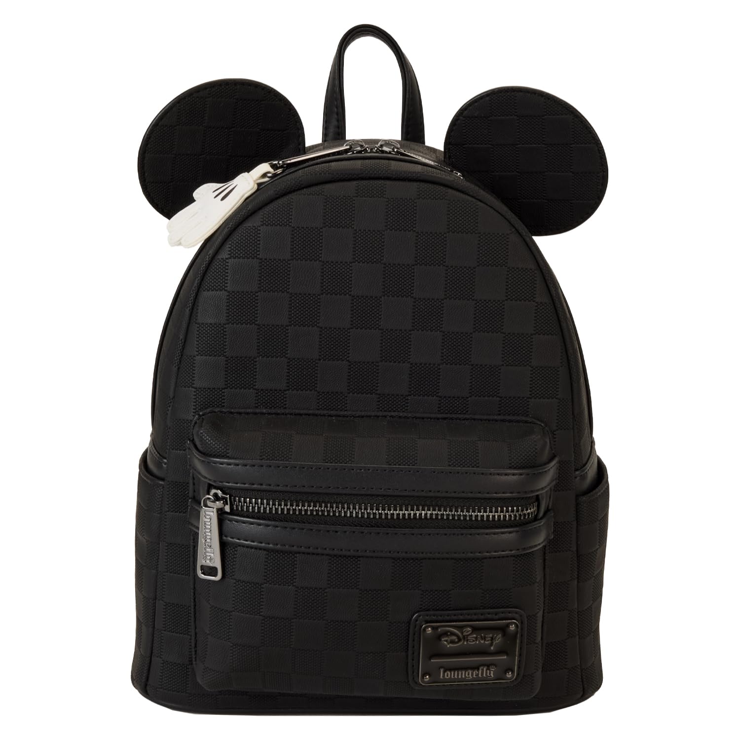 Loungefly Mickey Mouse Checkered Texture Mini Backpack
