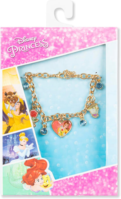 Disney - Beauty & The Beast Multicoloured Enamel Costume Charm Bracelet