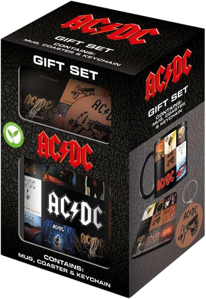 Ac/Dc (Classic Albums) Gift Set (Mug. Coaster & Keychain)