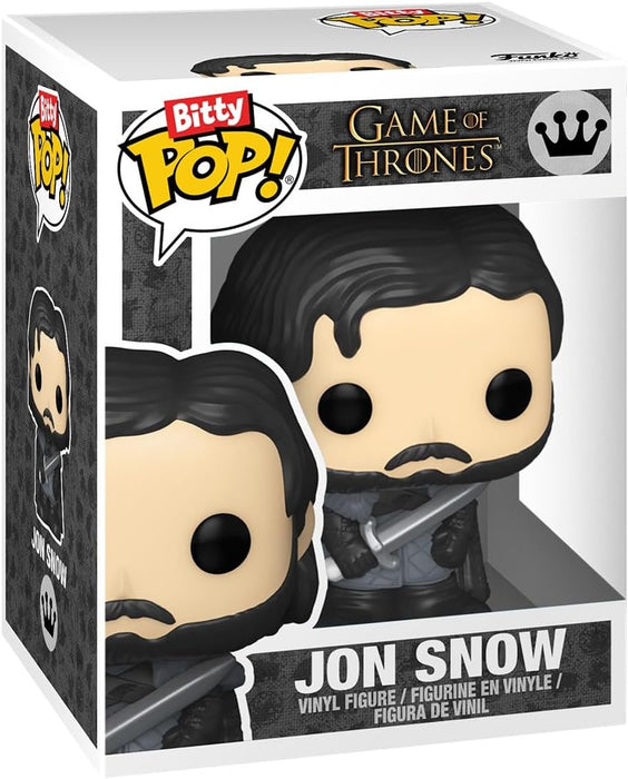 Funko Pop! Bitty: Game of Thrones - Jon Snow, Ghost, White Walker, & Mystery Chase Figure (Styles May Vary)