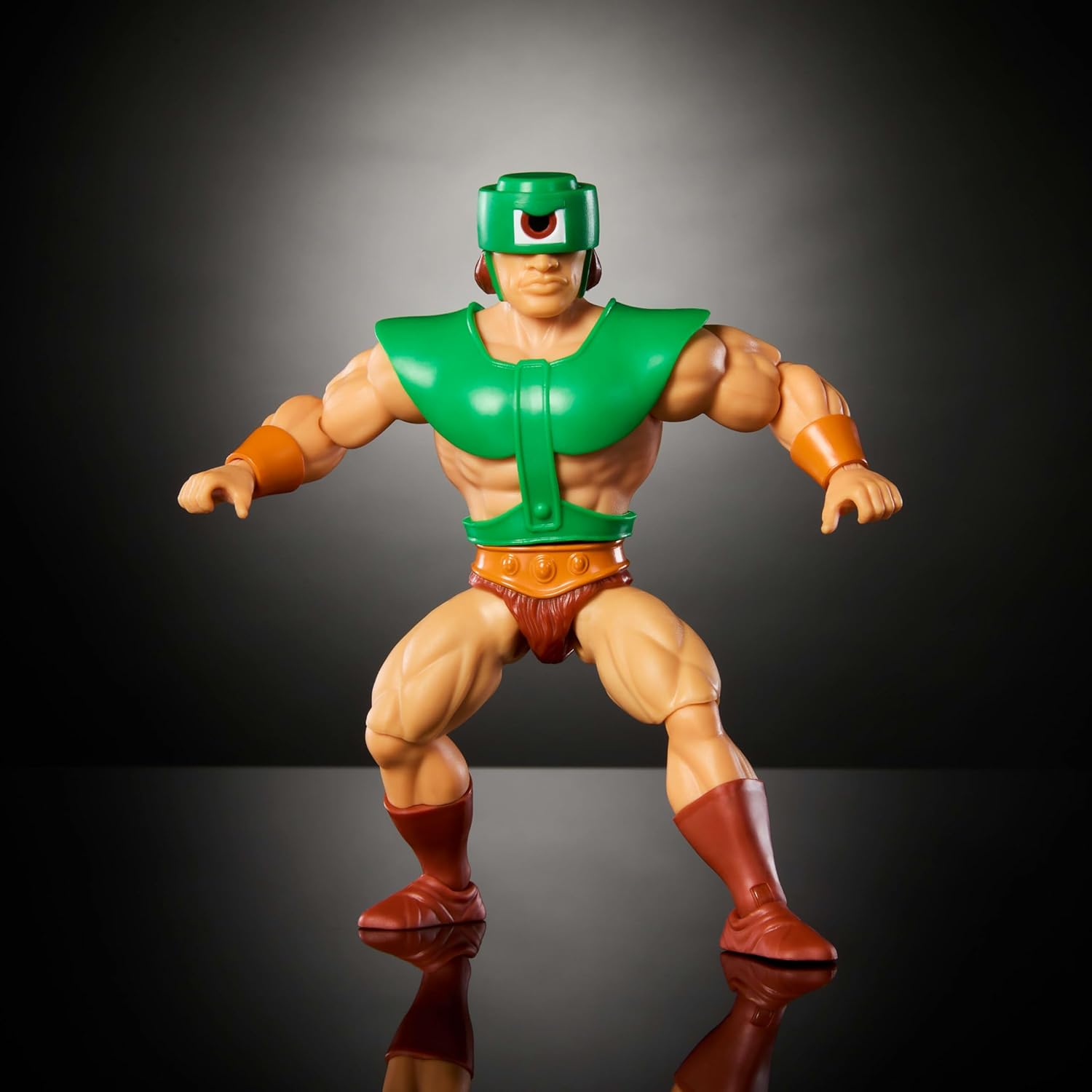 Masters of the Universe Origins Cartoon Collection Action Figure Tri-Klops, 5.5-inch 1980s TV Human Evil All-Seer, Detailed Design & Accessory, JBM81