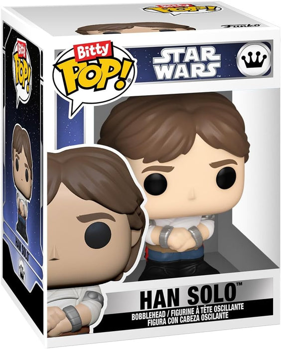 Funko Pop! Bitty: Star Wars - Han Solo, Wampa, Dagobah Yoda, & Mystery Chase Figure (Styles May Vary)
