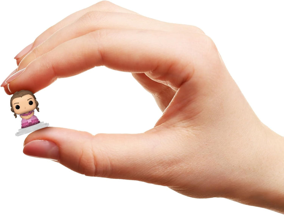 Funko Bitty Pop! HP GoF - Hermione 4 Pack and A Surprise Mystery Mini Figure - 0.9 Inch (2.2 Cm) - Harry Potter Collectable - Stackable Display Shelf Included - Gift Idea - Party Bags Stocking