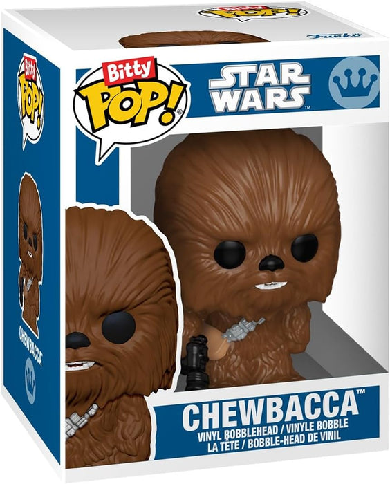 Funko Pop! Bitty: Star Wars - Luke Skywalker™ (Hoth™), R2-D2, Chewbacca & Mystery Chase Figure (Styles May Vary)