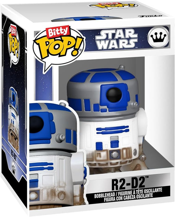 Funko Pop! Bitty: Star Wars - Luke Skywalker™ (Hoth™), R2-D2, Chewbacca & Mystery Chase Figure (Styles May Vary)
