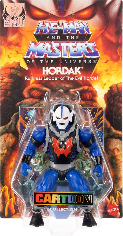 Masters of the Universe Origins Action Figure Cartoon Collection Hordak 5.5-inch 1980s TV Evil Horde Villain, 16 Points Articulation, Mini-Comic