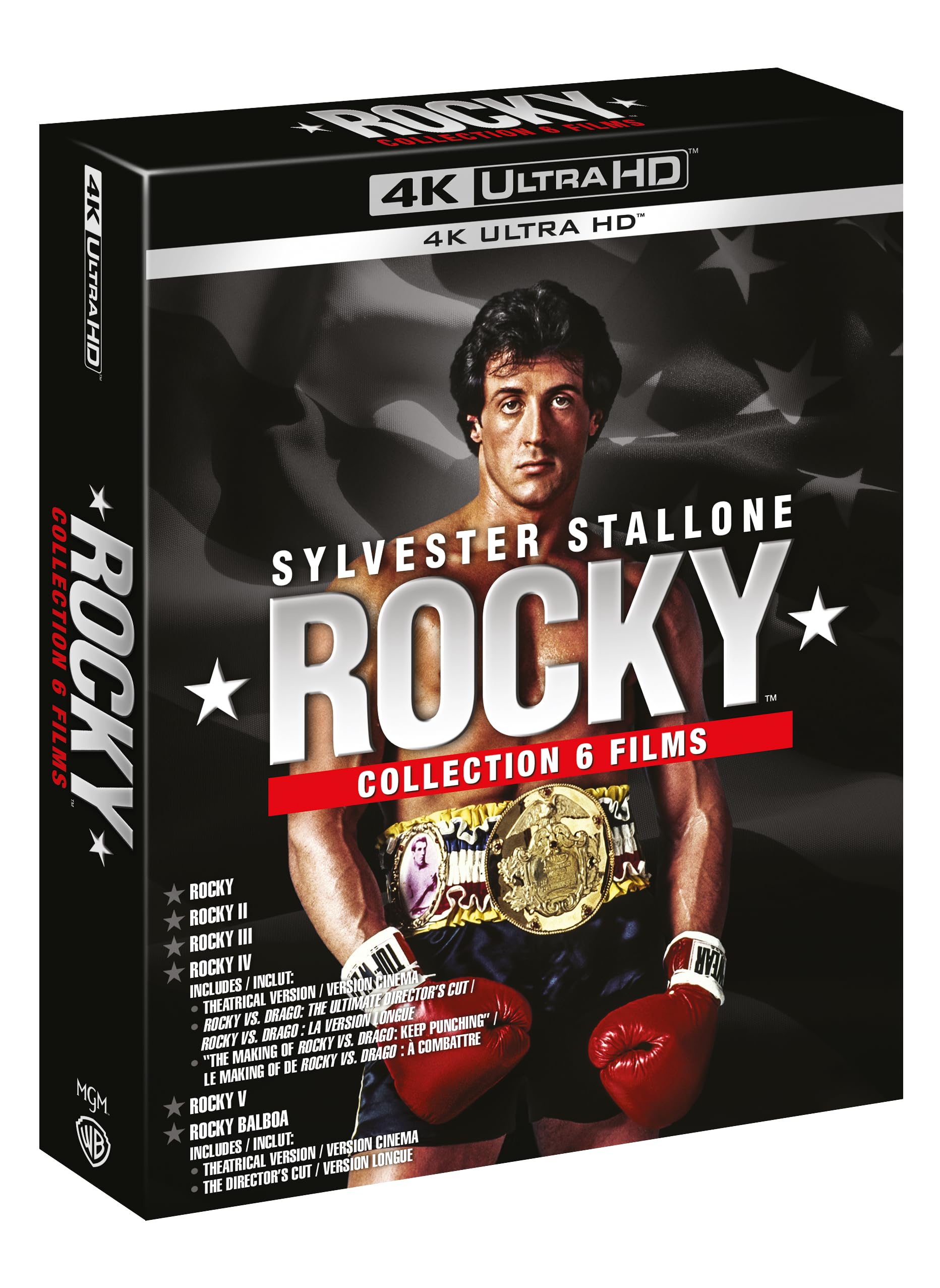 Rocky - l'intégrale 4k ultra hd