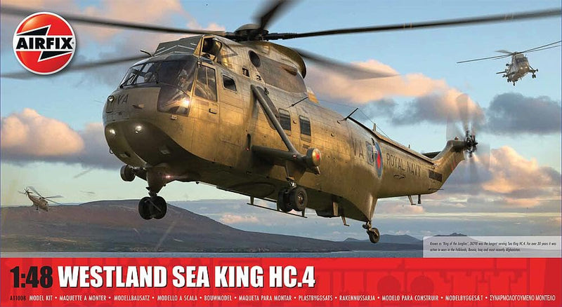 Airfix A11008 Westland Sea King HC.4, aereo per bambini da 8 anni in su