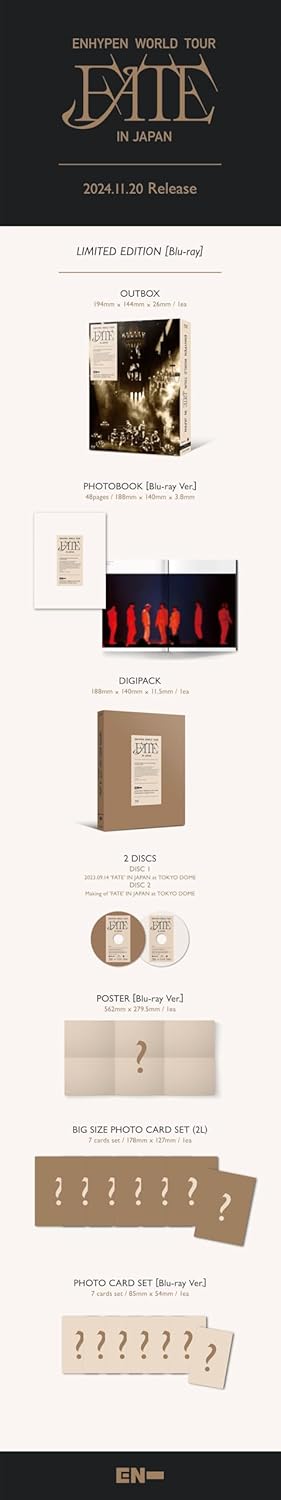 Enhypen World Tour `Fate` In Japan <Limited>